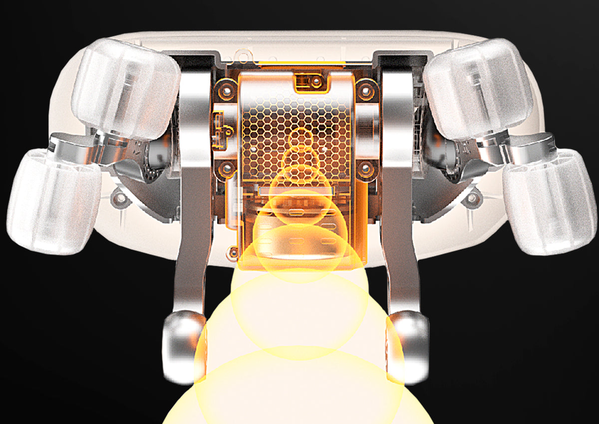 Heat massage for maximum relaxation