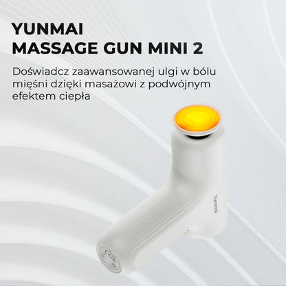 Mini masażer pistoletowy Yunmai 2 (YMFG-M356) | Masażery powięziowe Yunmai