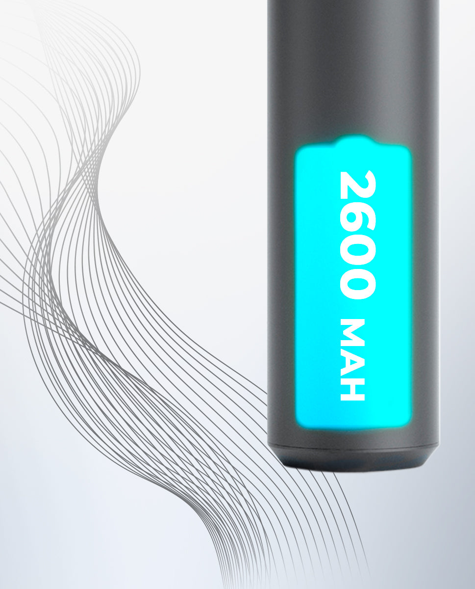 2600 mAh (up to 66 days)