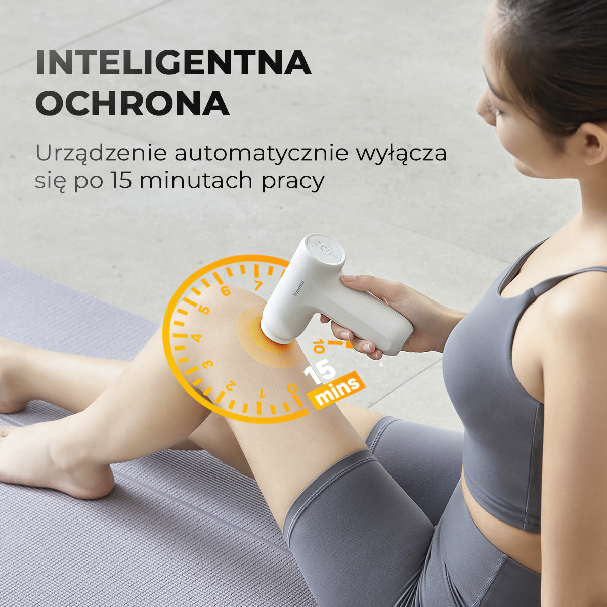 Mini masażer pistoletowy Yunmai 2 (YMFG-M356) | Masażery powięziowe Yunmai